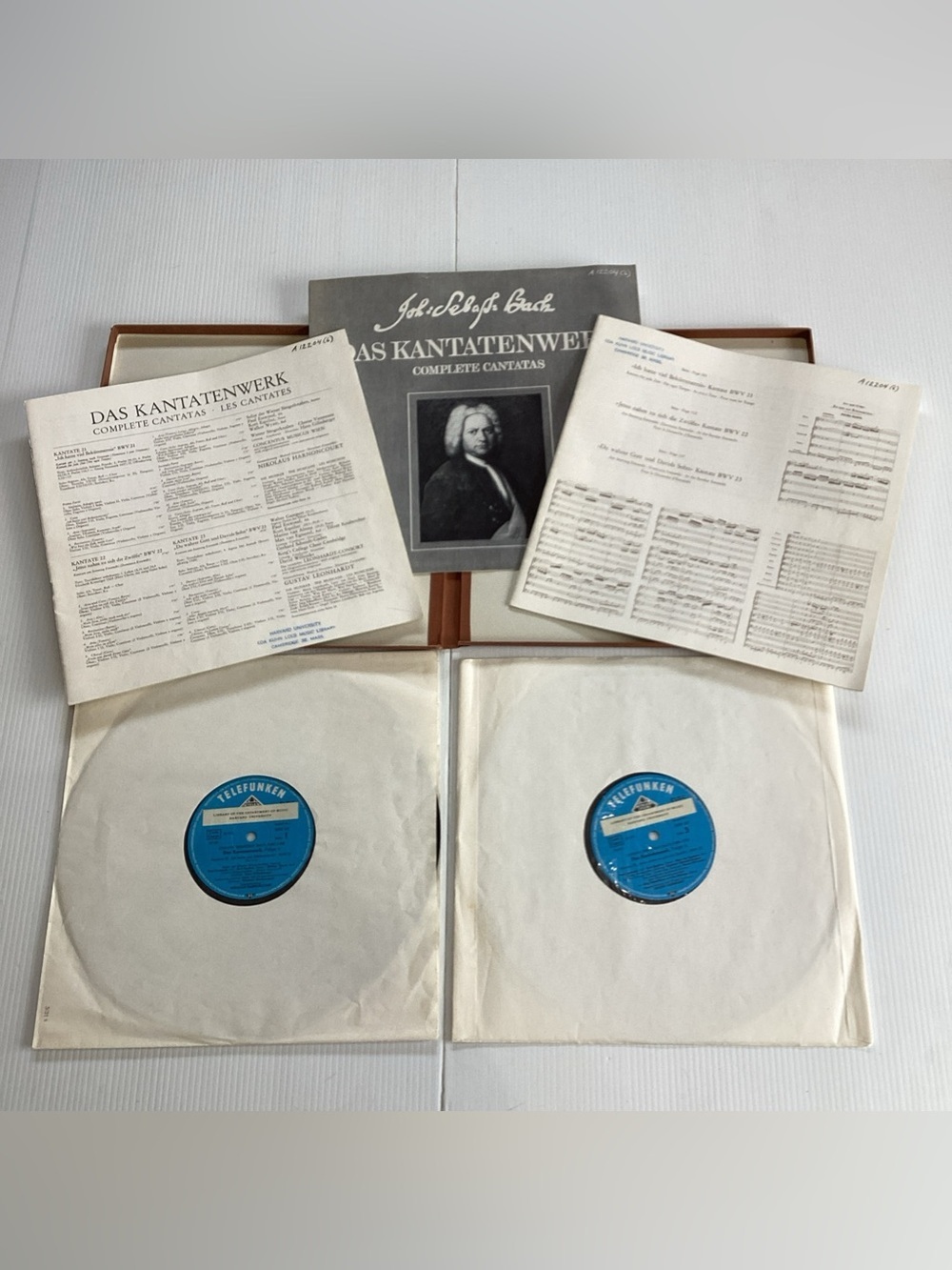 J.S. Bach Das Kantatenwerk Complete Cantatas Vol 6 - 10 Box Sets 10 LP w Books - Picture 3 of 12